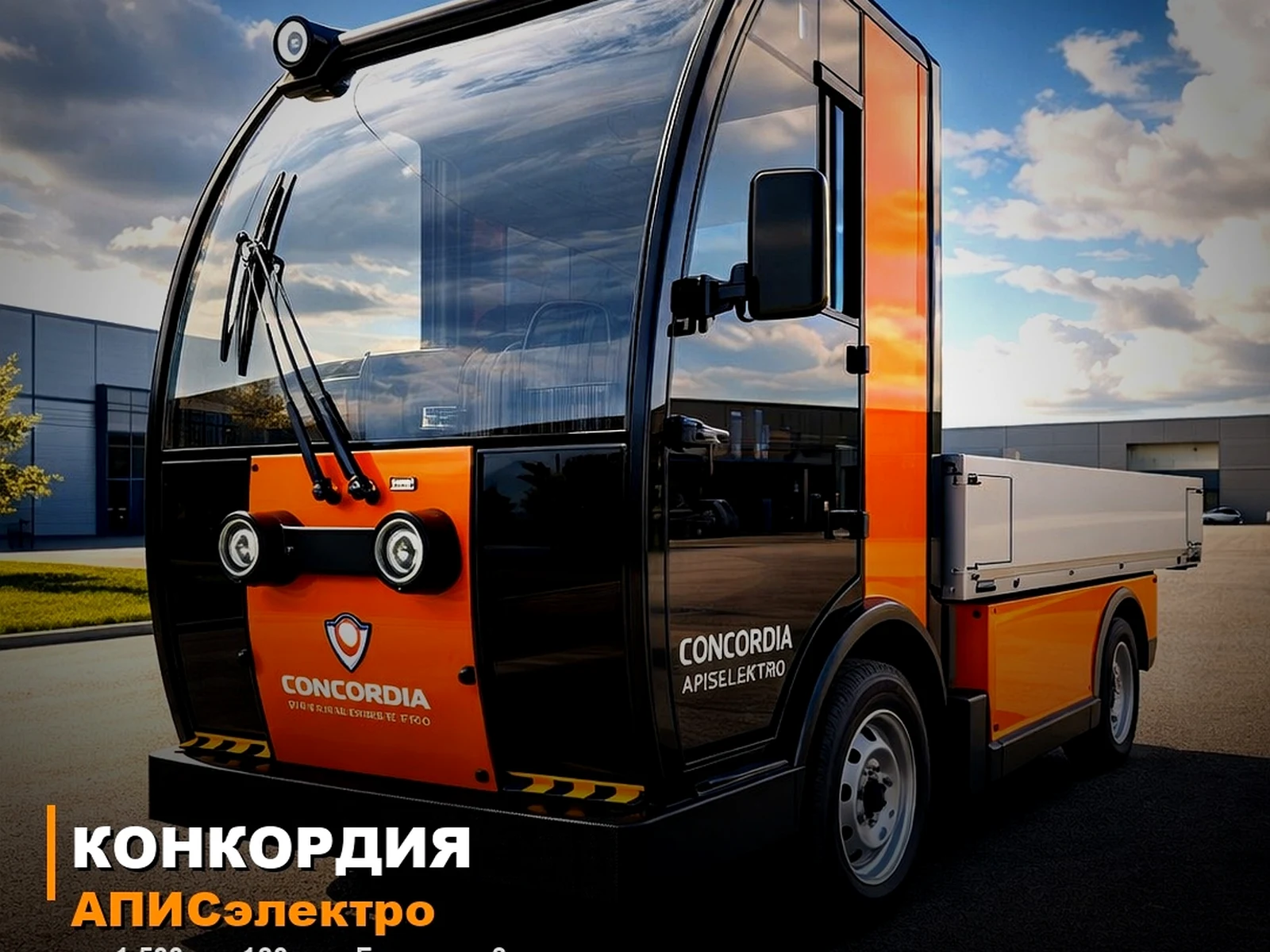 АПИСэлектро универсальная грузовая — Грузовой электромобиль, Грузовой электромобиль до 2 тонн. Купить от 3 160 500 ₽, гарантия 36 мес., реестр 719-ПП. Фото 3.